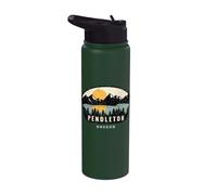 Pendleton Oregon, O souvenir per le vacanze Stainless Steel Insulated Water Bottle
