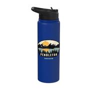 Pendleton Oregon, O souvenir per le vacanze Stainless Steel Insulated Water Bottle
