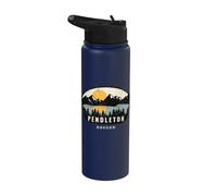 Pendleton Oregon, O souvenir per le vacanze Stainless Steel Insulated Water Bottle