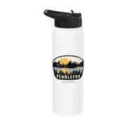 Pendleton Oregon, O souvenir per le vacanze Stainless Steel Insulated Water Bottle