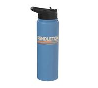 Pendleton Oregon Stile vintage anni '70 Stainless Steel Insulated Water Bottle