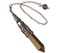 Pendoli di cristallo per divinazione rabdomante Cristalli e pietre per chakra bilanciamento e dono spirituale strumenti di divinazione