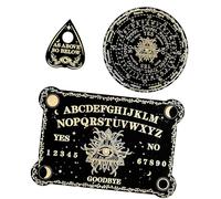 Pendoli in legno, tavola da rabdomanzia, su un lato, per divinazione, messaggio metafisico, comunicazione