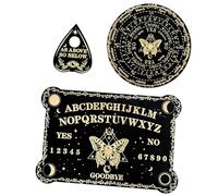 Pendoli in legno, tavola da rabdomanzia, su un lato, per divinazione, messaggio metafisico, comunicazione