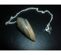 PENDOLINO LABRADORITE PUNTA FRECCIA pendolo divinazione rabdomanzia aura occulto