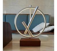 Pendolo antigravità, macchina a movimento perpetuo con perline LED da 3000 K, controllo one-touch, struttura in metallo silenziosa per scrivania di casa e ufficio