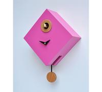 Pendolo Cucù Con Pendolo ROMBINO in legno pregiato 25x11xh25 cm c colore Viola Erika viola