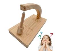Pendolo Desk Toys-Wooden Pendolo da Scegliere, Assistenza decisionale per la tavola | Decisione Magnetica Creativa - Lavoratore per Donne, Uomini, Ragazzi, Ragazze, Capi