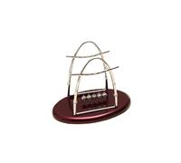 Pendolo di Newton a forma di arco, gioco da tavolo divertente con rompicapo scientifico e palla da equilibrio