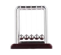 Pendolo di Newton, divertente gioco da tavolo con sfera in acciaio per l'equilibrio, accessorio per