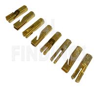 Pendolo Gancio Orologio Francese Ottone Acciaio Parte Riparazioni Orologiai