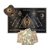 Pendolo Spirit Board - Tavole Decorative Per Tavola Metafisica in Legno con Lettere Numeri | Forniture Per Strega per Decorazioni Spirituali, Regali per La Famiglia