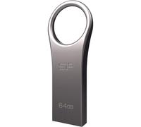 Pendrive 64GB Silicon Power Jewel J80 64GBUF3J80V1T in metallo USB 2.0 USB 3.2 c