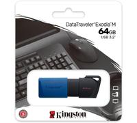 PENDRIVE DA 64 GB KINGSTON PENNINO USB DATATRAVELER EXODIA M PENDRIVE USB 3.2 GE