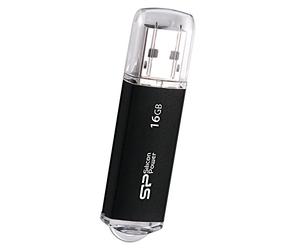 PENDRIVE SILICON POWER ULTIMA II M01 16GB USB 2.0 NEGRO ALU (SP016GBUF2M01V1K)