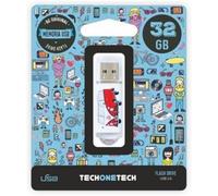 Pendrive Tech One Tech Camper VAN-VAN 32GB USB 2.0 metallo colgabile