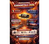 PENDRIVE USB 16GB 70.000 Basi KARAOKE MIDI - AGGIORNATE 2026 + SOFTWARE INCLUSI