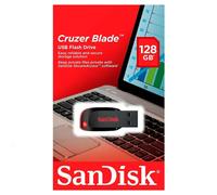 PENDRIVE USB 2.0 Sandisk 16 GB 64 GB 128 GB Chiavetta CRUZER BLADE Memoria Flash