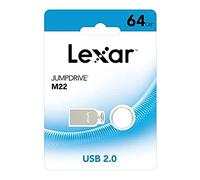 Lexar JumpDrive M22 unità flash USB 64 GB USB tipo A 2.0 Acciaio inox