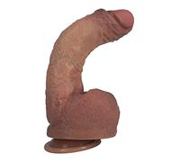 -Péņę 23Cm ḊìdḷØ Rềắlistiçø Sīlicønè DìḷĐò Péņę Rềắlistiçø Morbido per Uomo RěāḷĚ Dìđò Donne Rềắlistiçø Grosso FåḷḶÕ RềắḷIștiçø con Věňě Mõrbīđô ḊìdḷØ Rềắlistiçø Sīlicønè