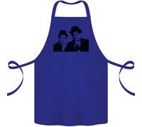 Pene E Doof Aka Laurel & Hardy Cotone Grembiule 100% Biologico