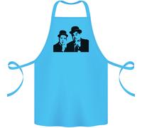 Pene E Doof Aka Laurel & Hardy Cotone Grembiule 100% Biologico