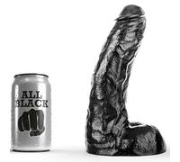 Pene Gigante Nero Realistico di 26 cm - All Black