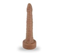 Pene Old Joe da 50 cm in silicone platinico 100% per uso alimentare，Materiale conforme agli standard FDA ，Asta extra lunga extra large，Dildo anale gigante， Va c-U-Lock (Tan, X Large)