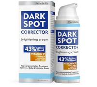 PENEBELLA Rimuove macchie scure per viso e corpo, miscela di ingredienti attivi al 43% con vitamina C, niacinamide, collagene, crema schiarente per la pelle per donne e uomini, correttore macchie