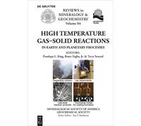Penelope King High Temperature Gas-Solid Reactions in Earth and Plan (Tascabile)