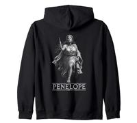 Penelope Mitologia Greca Odissea Eroina Nobile Felpa con Cappuccio