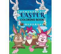 Penelope Moore Easter Coloring Book 50 amazing Designs for Kids in L (Tascabile)