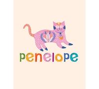 Penelope Name Notebook: Personalized Creative Journal with Illustrative Cat Design and Fun Colorful Lettering. 110 Lined Pages. Soft Matte Cover. For Everyday Writing.