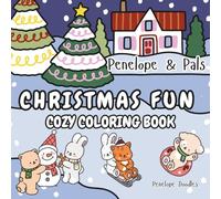 Penelope & Pals Christmas Fun: Cozy Coloring Book