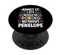 PENELOPE Personalized Name Funny Cute Custom PENELOPE Name PopSockets PopGrip Adesivo