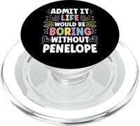 PENELOPE Personalized Name Funny Cute Custom PENELOPE Name PopSockets PopGrip per MagSafe