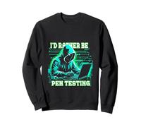 Penetration Tester Pentesting I'd Rather be Pen Testing Felpa