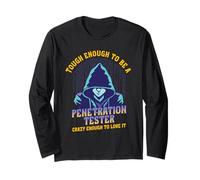 Penetration Tester Pentesting Pen Tester Maglia a Manica