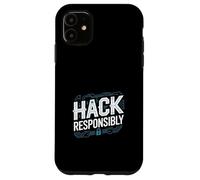 Penetration Testing "HACK RESPONSABILMENTE" Cyber Security Custodia per iPhone 11
