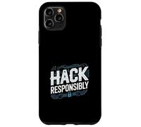 Penetration Testing "HACK RESPONSABILMENTE" Cyber Security Custodia per iPhone 11 Pro Max