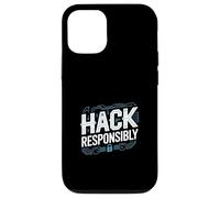 Penetration Testing "HACK RESPONSABILMENTE" Cyber Security Custodia per iPhone 12/12 Pro