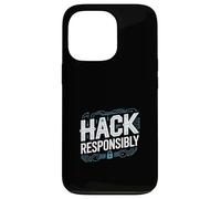 Penetration Testing "HACK RESPONSABILMENTE" Cyber Security Custodia per iPhone 13 Pro