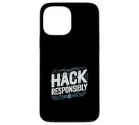 Penetration Testing "HACK RESPONSABILMENTE" Cyber Security Custodia per iPhone 13 Pro Max