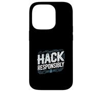 Penetration Testing "HACK RESPONSABILMENTE" Cyber Security Custodia per iPhone 14 Pro