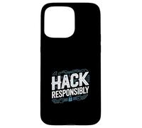 Penetration Testing "HACK RESPONSABILMENTE" Cyber Security Custodia per iPhone 15 Pro Max