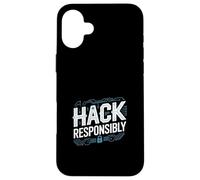 Penetration Testing "HACK RESPONSABILMENTE" Cyber Security Custodia per iPhone 16 Plus