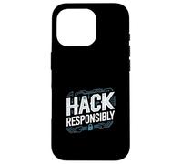Penetration Testing "HACK RESPONSABILMENTE" Cyber Security Custodia per iPhone 16 Pro