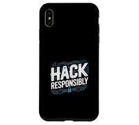 Penetration Testing "HACK RESPONSABILMENTE" Cyber Security Custodia per iPhone XS Max