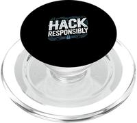 Penetration Testing "HACK RESPONSABILMENTE" Cyber Security PopSockets PopGrip per MagSafe