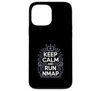 Penetration Testing "KEEP CALM AND RUN NMAP" Cultura Hacker Custodia per iPhone 13 Pro Max
